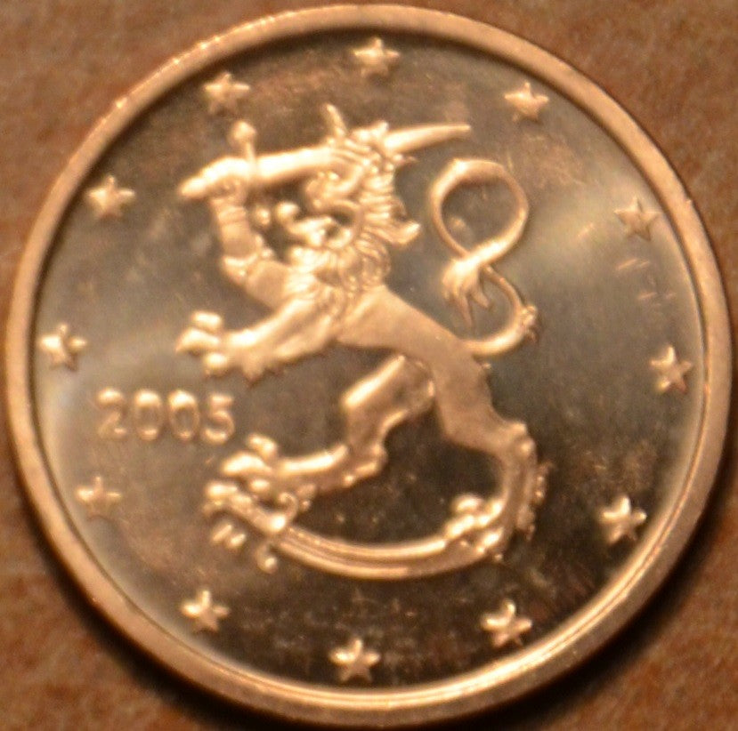 1 cent Fínsko 2005 (UNC)
