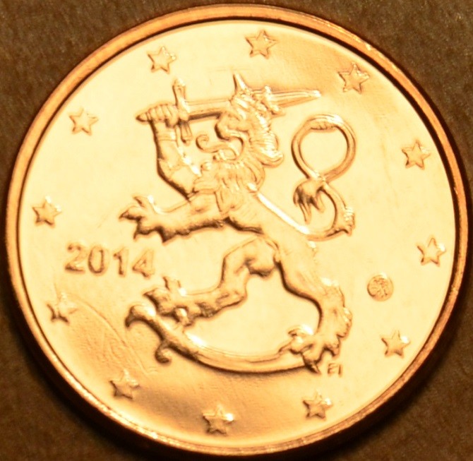 1 cent Fínsko 2014 (UNC)