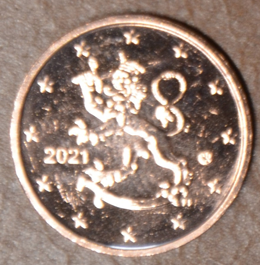 1 cent Fínsko 2021 (UNC)