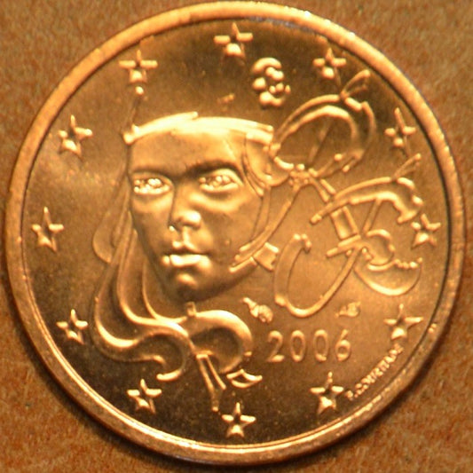 1 cent Francúzsko 2006 (UNC)