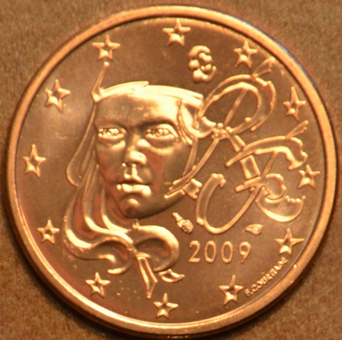 1 cent Francúzsko 2009 (UNC)