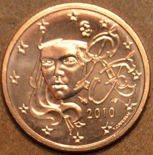 1 cent Francúzsko 2010 (UNC)