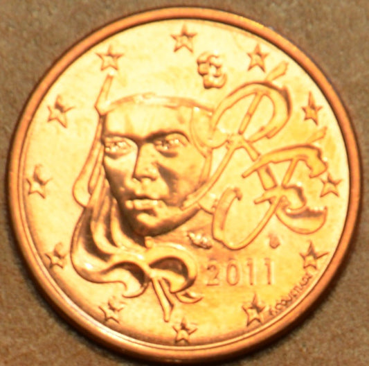 1 cent Francúzsko 2011 (UNC)