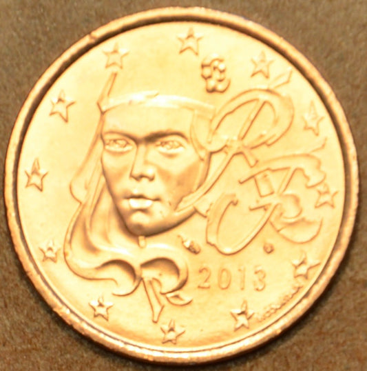 1 cent Francúzsko 2013 (UNC)