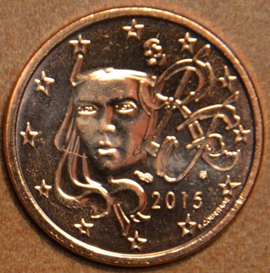 1 cent Francúzsko 2015 (UNC)