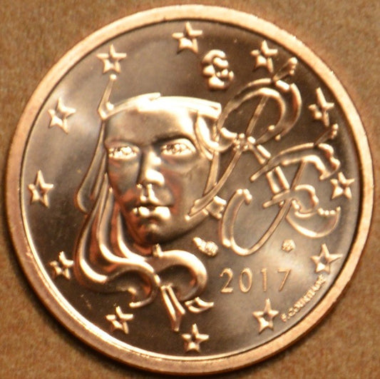 1 cent Francúzsko 2017 (UNC)