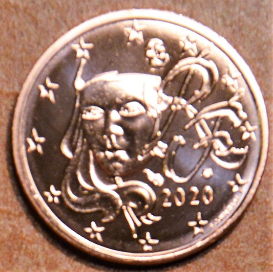 1 cent Francúzsko 2020 (UNC)