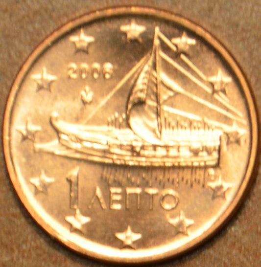 1 cent Grécko 2006 (UNC)