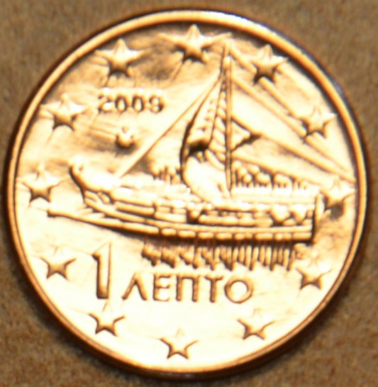1 cent Grécko 2009 (UNC)