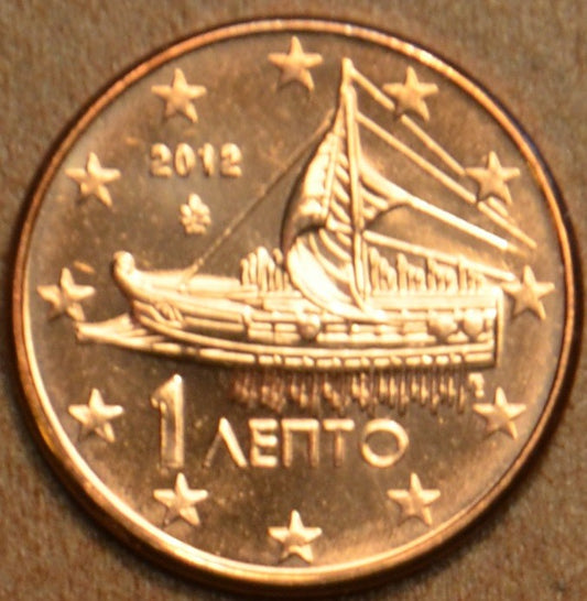 1 cent Grécko 2012 (UNC)
