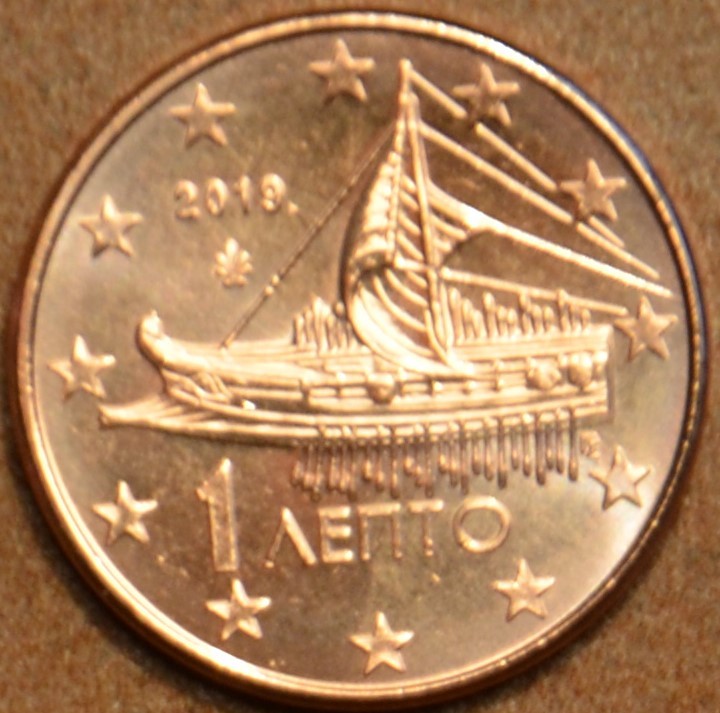 1 cent Grécko 2019 (UNC)
