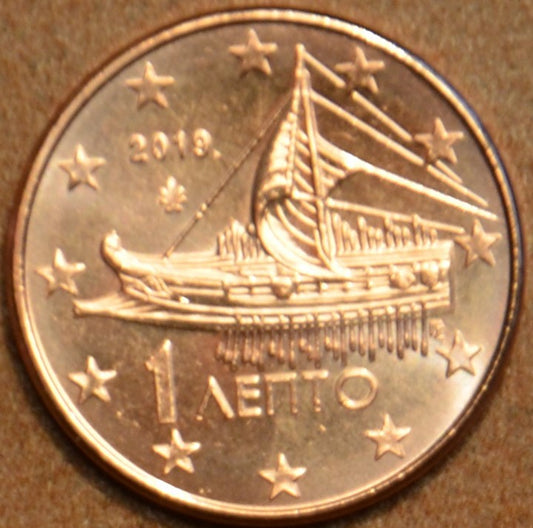 1 cent Grécko 2019 (UNC)