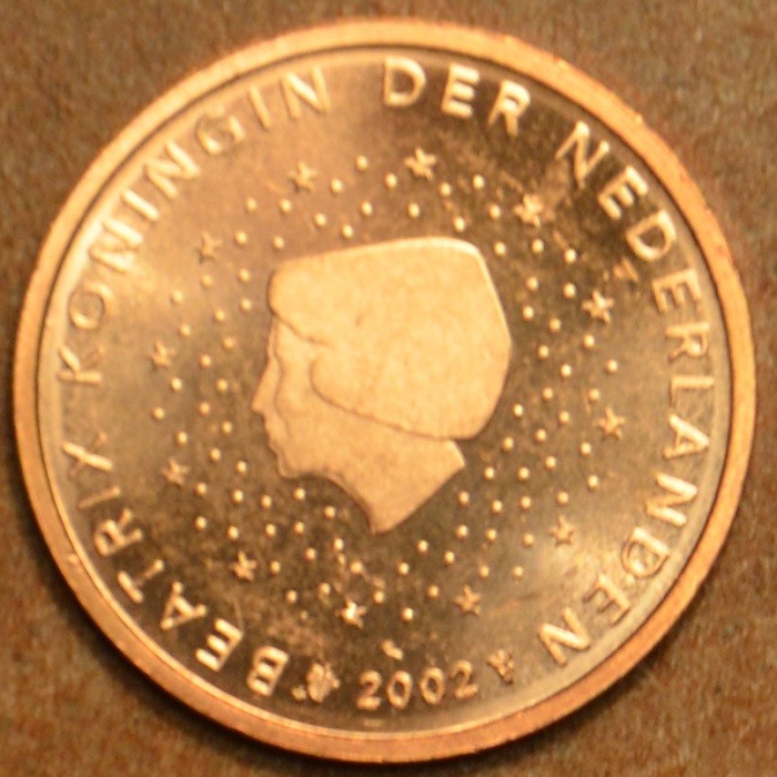 1 cent Holandsko 2002 (UNC)