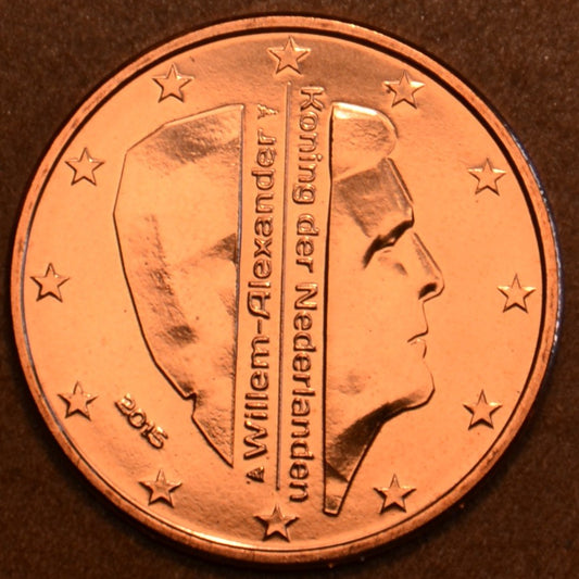 1 cent Holandsko 2015 - Kees Bruinsma (UNC)