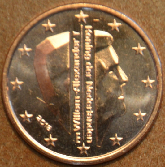1 cent Holandsko 2018 - Kráľ Willem Alexander (UNC)