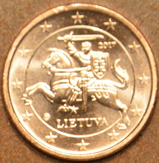 1 cent Litva 2017 (UNC)