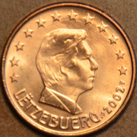 1 cent Luxembursko 2002 (UNC)