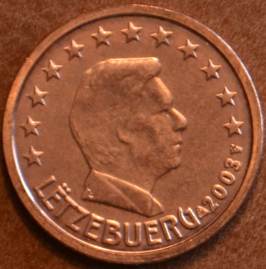 1 cent Luxembursko 2003 (UNC)