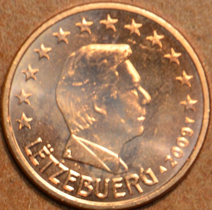 1 cent Luxembursko 2009 (UNC)
