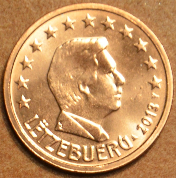 1 cent Luxembursko 2013 (UNC)