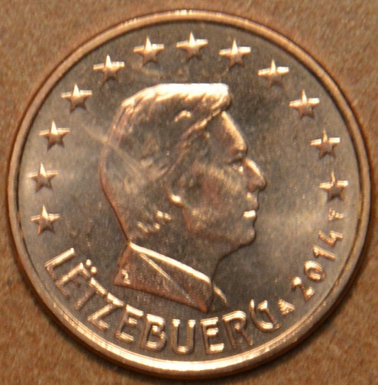 1 cent Luxembursko 2014 (UNC)