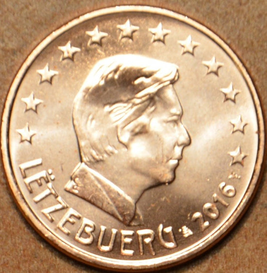 1 cent Luxembursko 2016 (UNC)