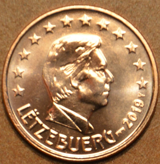 1 cent Luxembursko 2019 so značkou "most" (UNC)