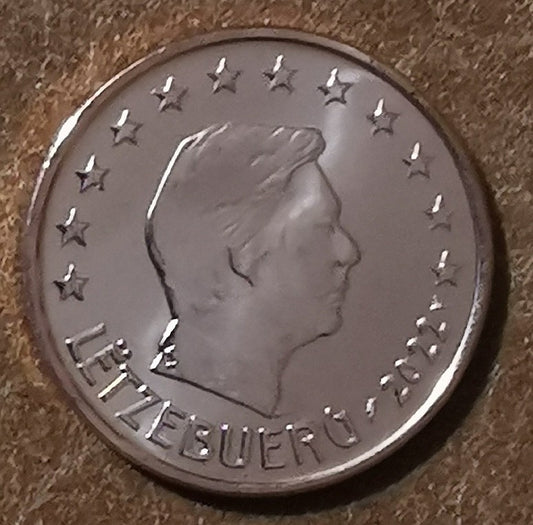 1 cent Luxembursko 2022 (UNC)