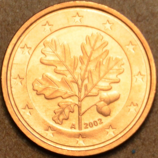 1 cent Nemecko 2002 "A" (UNC)