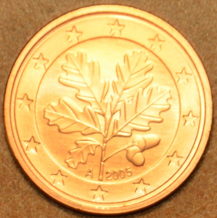 1 cent Nemecko 2005 "A" (UNC)