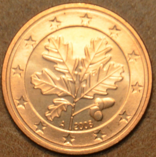 1 cent Nemecko 2008 "A" (UNC)