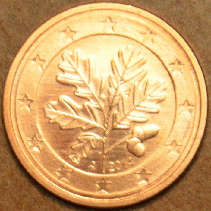 1 cent Nemecko 2014 "A" (UNC)