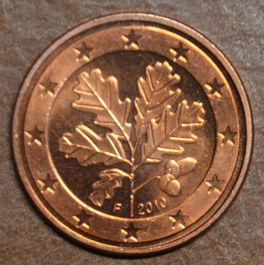 1 cent Nemecko 2010 "F" (UNC)