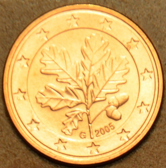 1 cent Nemecko 2005 "G" (UNC)