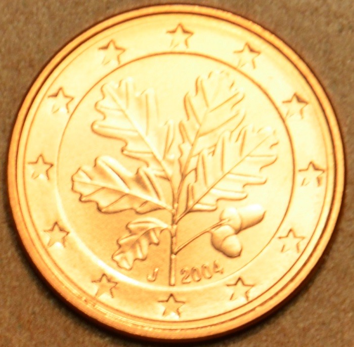 1 cent Nemecko 2004 "J" (UNC)