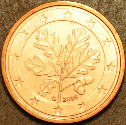 1 cent Nemecko 2006 "J" (UNC)