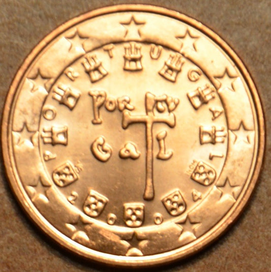 1 cent Portugalsko 2004 (UNC)