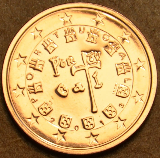 1 cent Portugalsko 2013 (UNC)