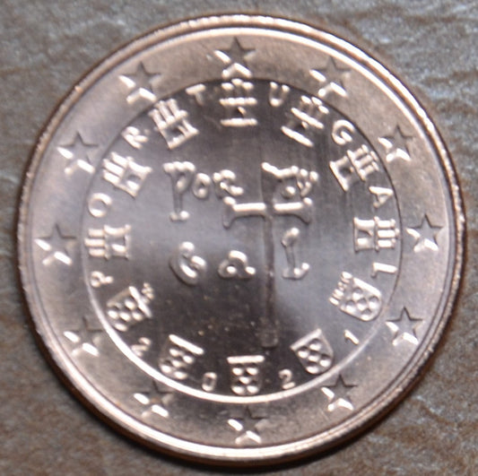 1 cent Portugalsko 2021 (UNC)