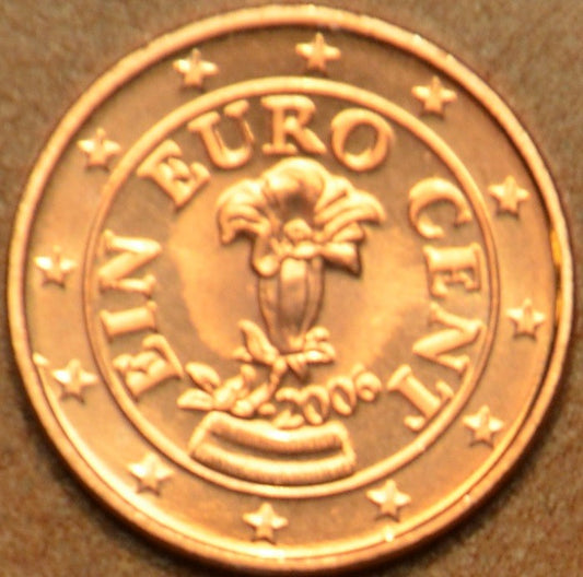 1 cent Rakúsko 2006 (UNC)