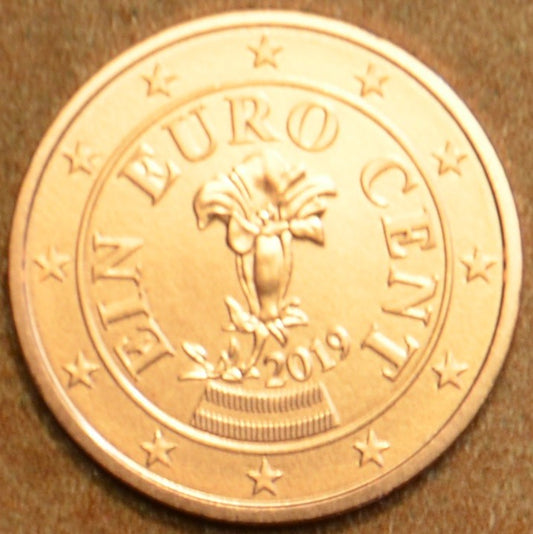 1 cent Rakúsko 2019 (UNC)