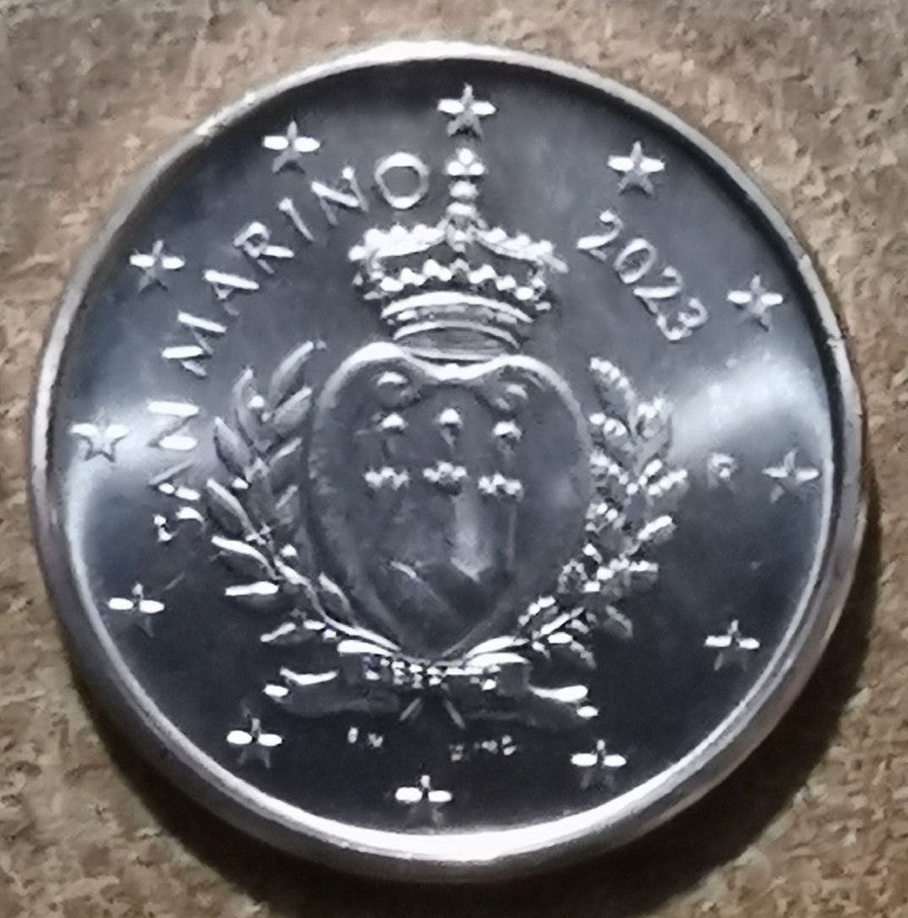 1 cent San Marino 2023 - Nový design (UNC)
