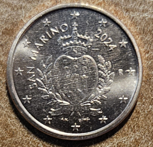 1 cent San Marino 2024 - Nový design (UNC)