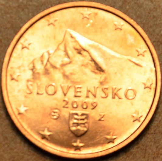 1 cent Slovensko 2009 (UNC)