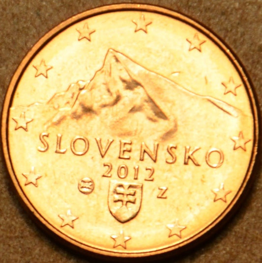 1 cent Slovensko 2012 (UNC)