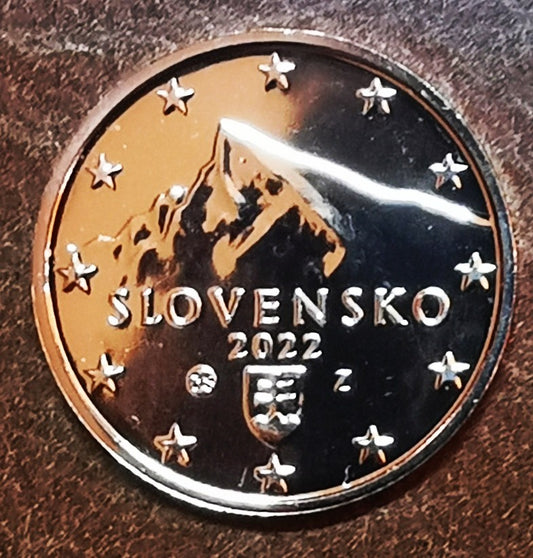 1 cent Slovensko 2022 (UNC)