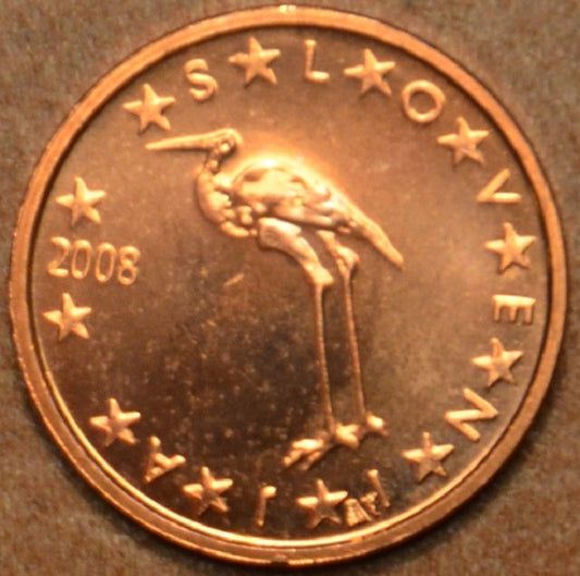 1 cent Slovinsko 2008 (UNC)