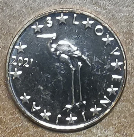 1 cent Slovinsko 2021 (UNC)