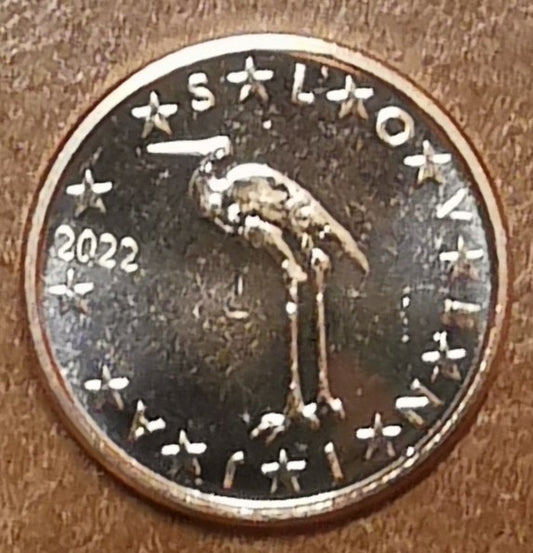 1 cent Slovinsko 2022 (UNC)
