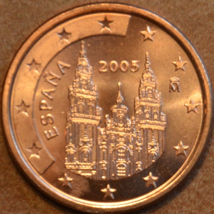 1 cent Španielsko 2005 (UNC)